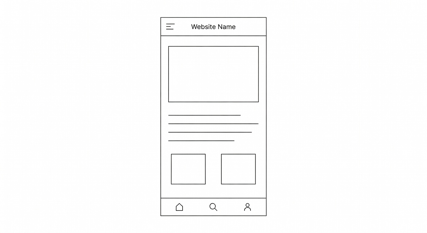 Clean Mobile Layout